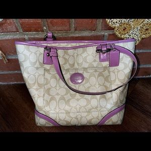 Coach Leather Handbag